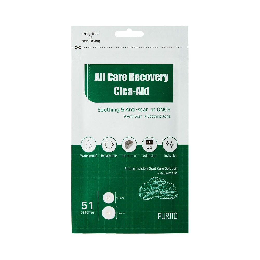 _All Care Recovery Cica-Aid Náplasti Na Ekzém 51ks.