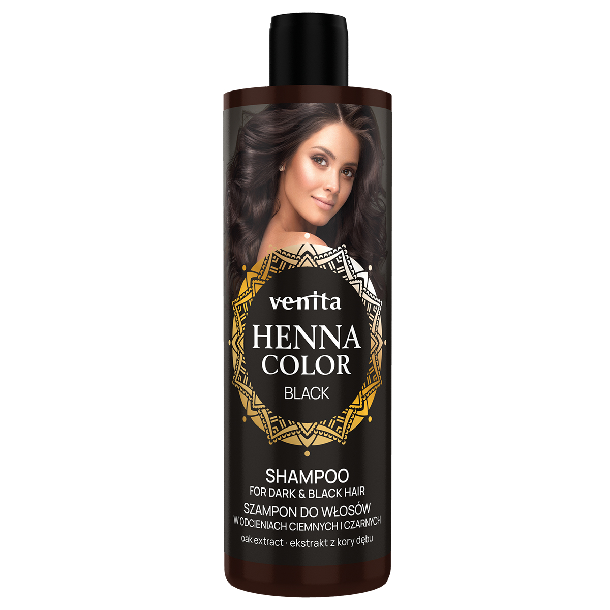 Henna Color Black šAmpón Na Tmavé A čIerne Vlasy 300ml