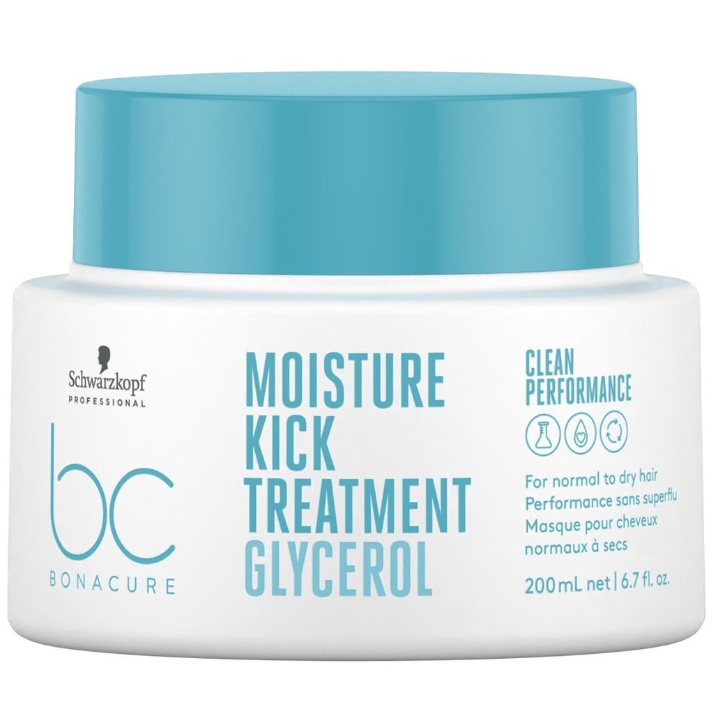BC Bonacure Moisture Kick Treatment Hydratačná Maska Pre Normálne Až Suché Vlasy 200 Ml
