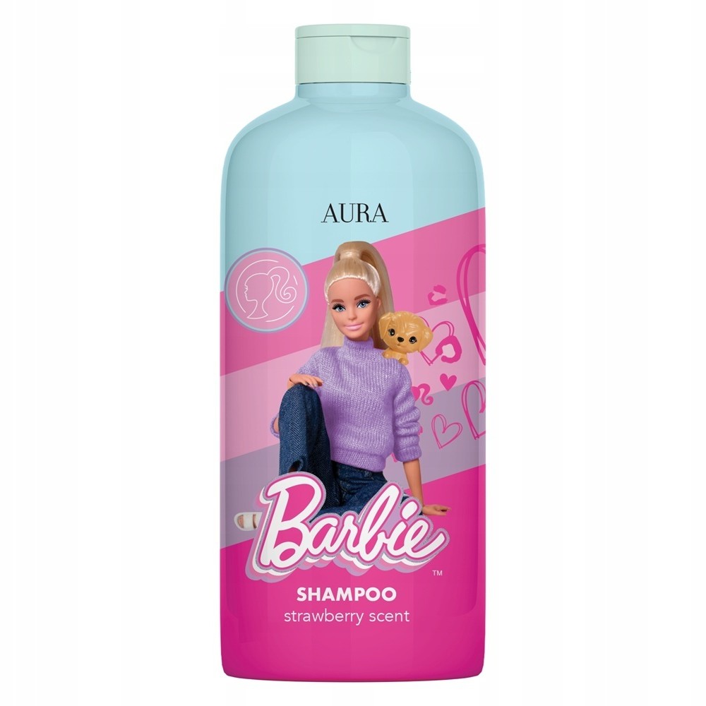 Barbie ŠAmpón Na Detské Vlasy Jahoda 500ml