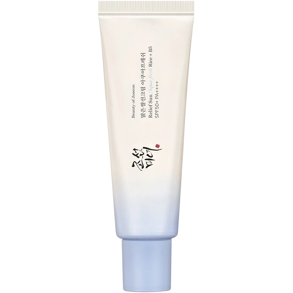 Krása Joseon Relief Sun Aqua-Fresh Rice + B5 SPF50+ PA++++ Hydratačný Opaľovací Krém 50ml