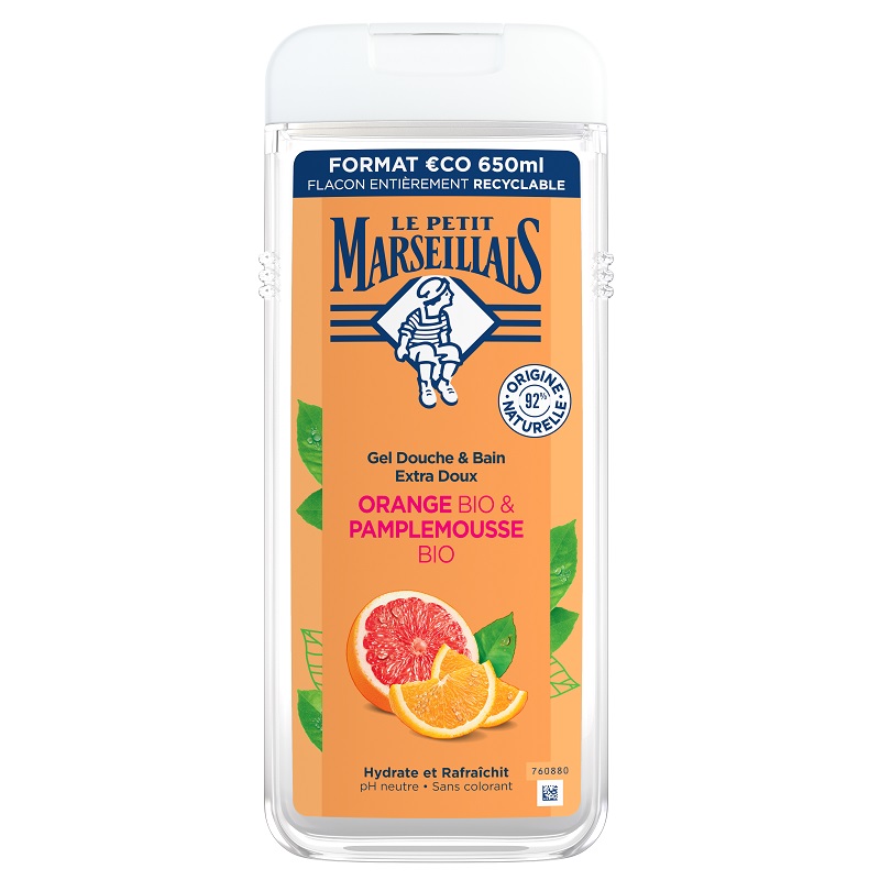 Grapefruit Bio & Orange Kúpeľový A Sprchový Gél 650 Ml