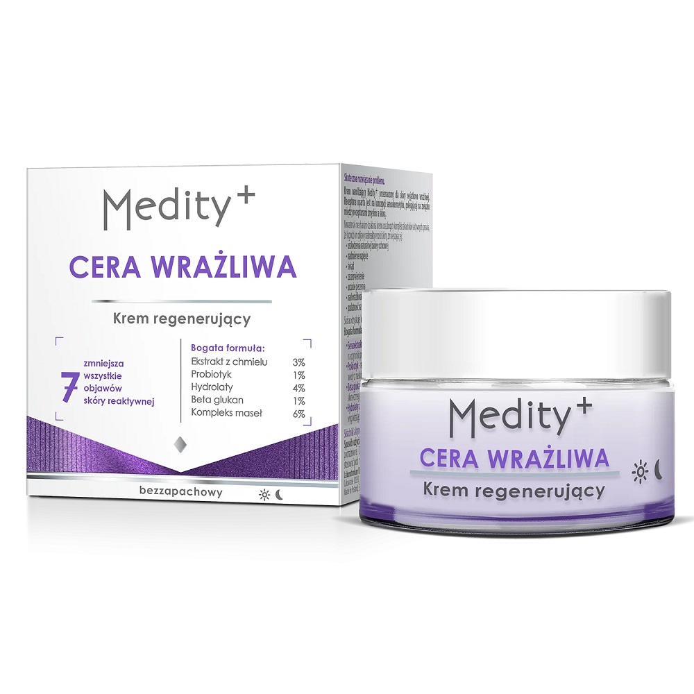Cera Wrażliwa Regeneračný Krém Na Tvár 50ml