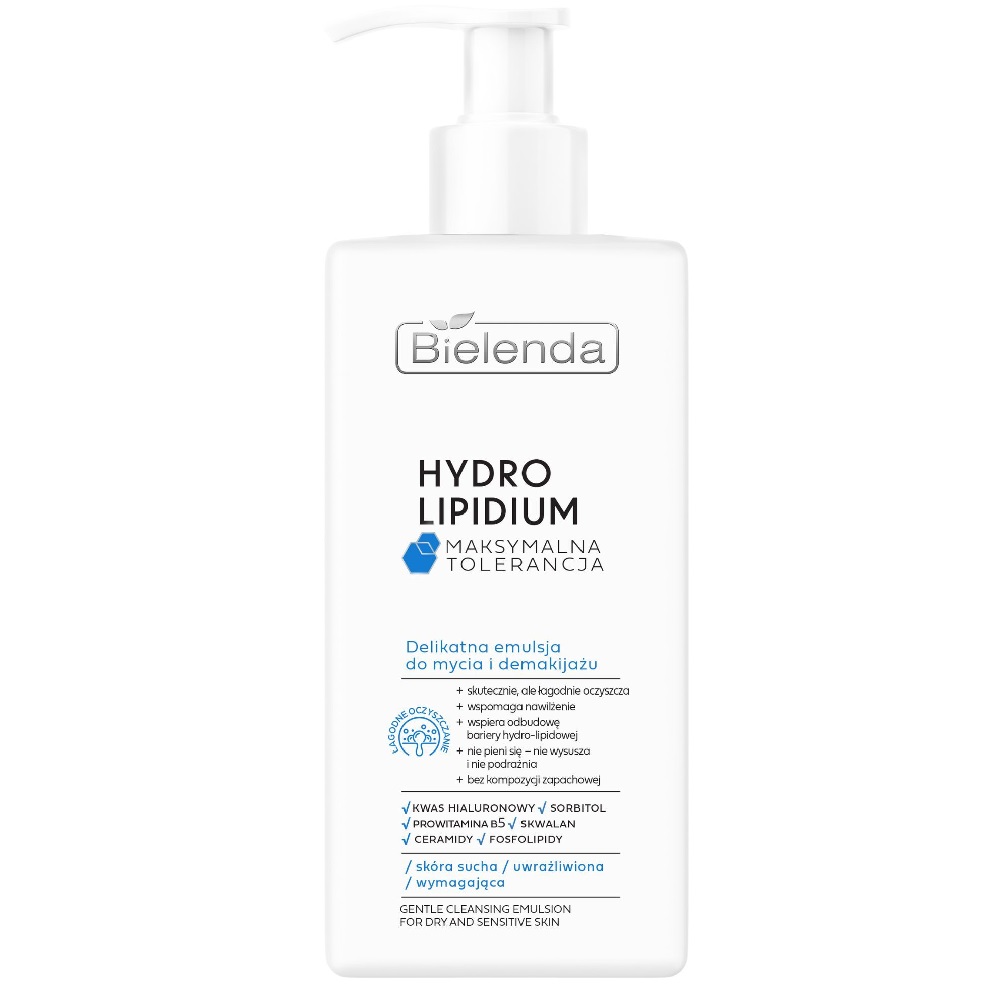 _Hydro Lipidium Maximum Tolerance Jemná Emulzia Na čIstenie A Odstraňovanie Make-upu 300ml