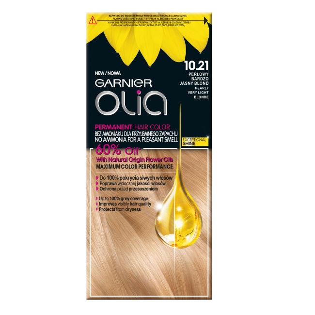 Olia Permanent Hair Color 8