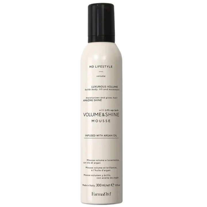 HD Lifestyle Volume & Shine Penový Prípravok Na Zväčšenie Objemu 300 Ml