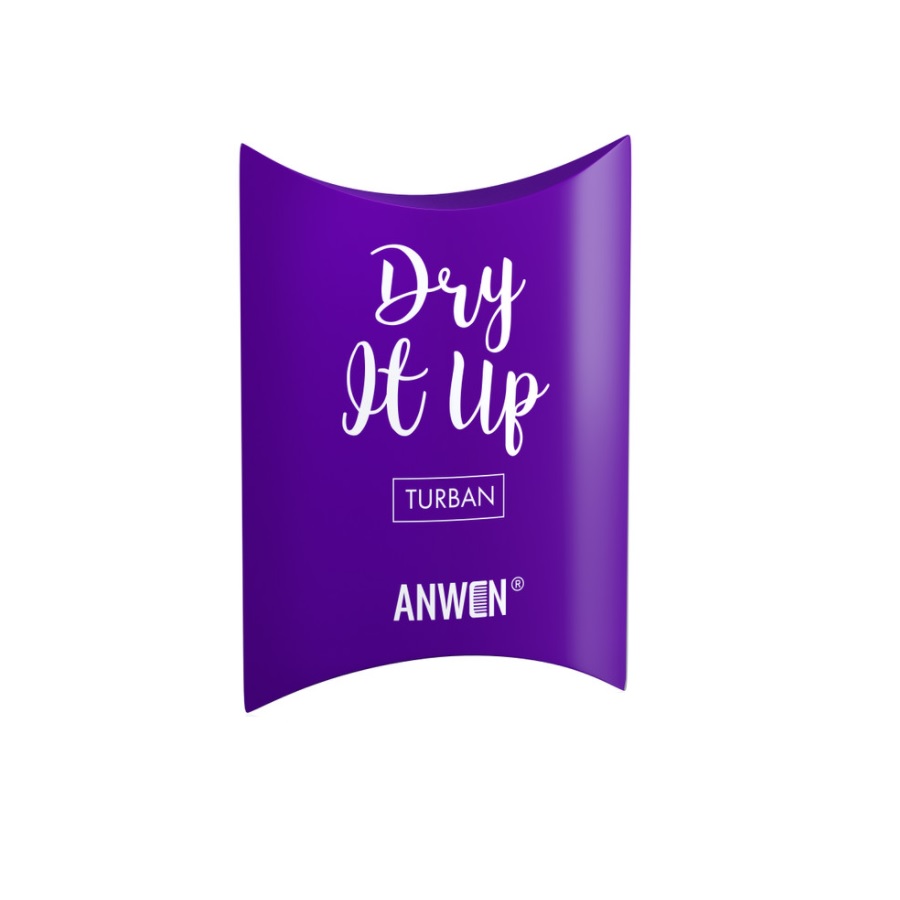 Dry It Up Turban Na Vlasy Fialová