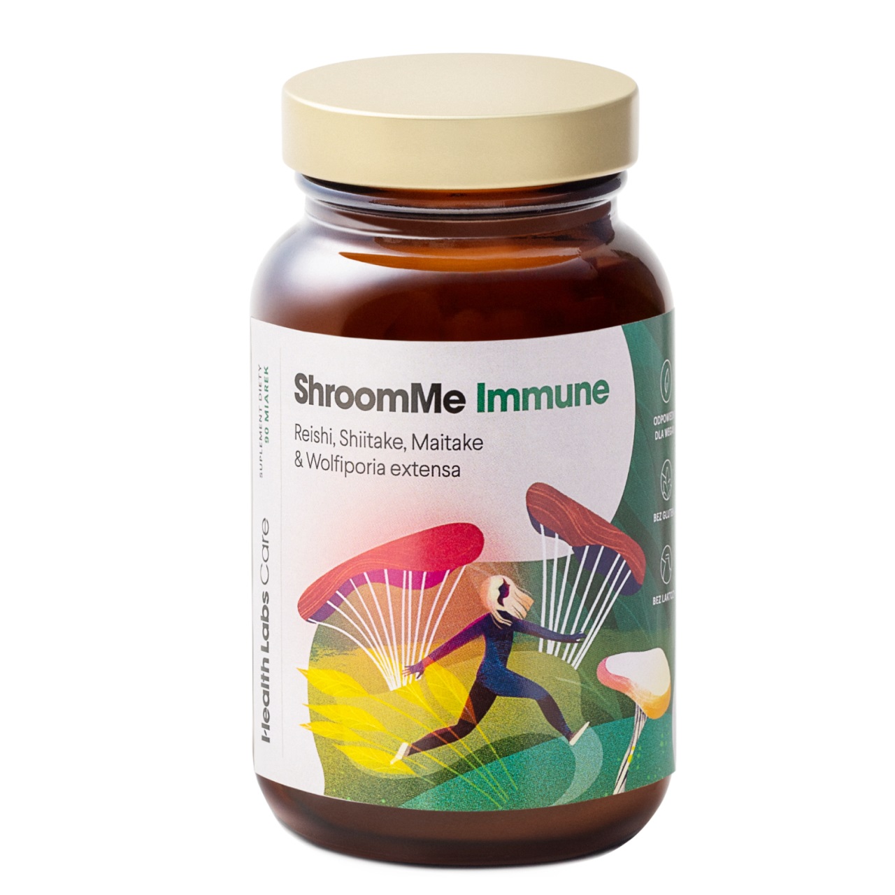 ShroomMe Immune Podporujúci Správnu Funkciu Imunitného Systému Doplnok Stravy 90 Porcií