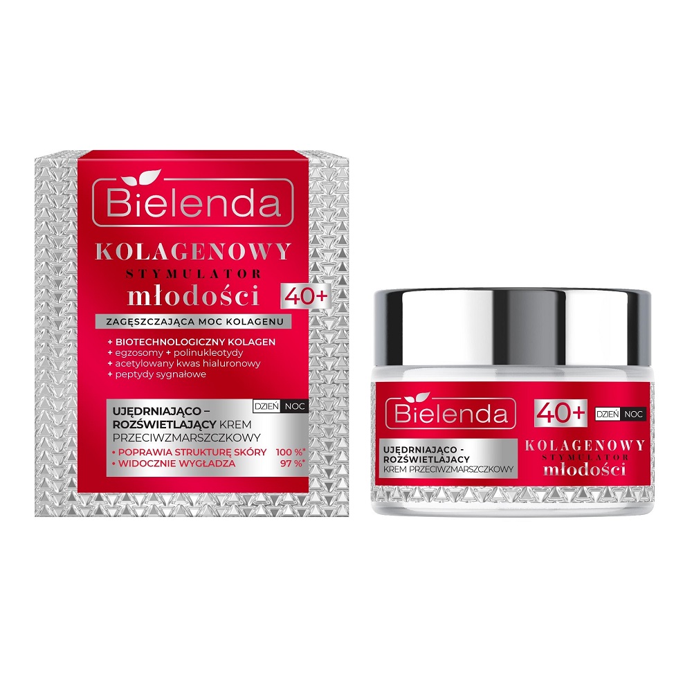 Collagen Youth Stimulator Spevňujúci A Rozjasňujúci Krém Proti Vráskam 40+ 50ml