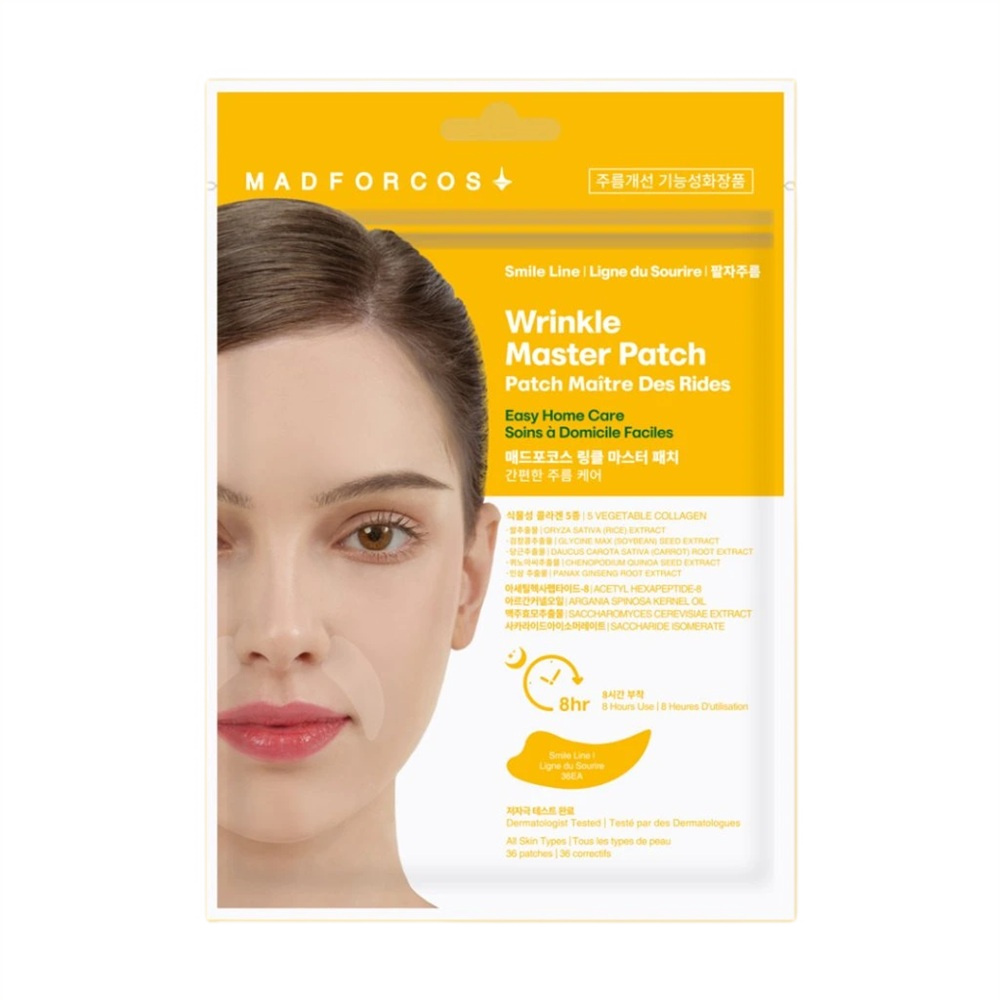 Wrinkle Master Patch Náplasti Na Vrásky Smile Line 36ks