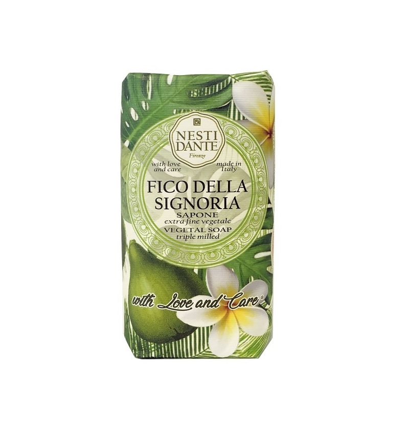 Fico Della Signoria Sapone Prírodné Toaletné Mydlo Green Fig 250g