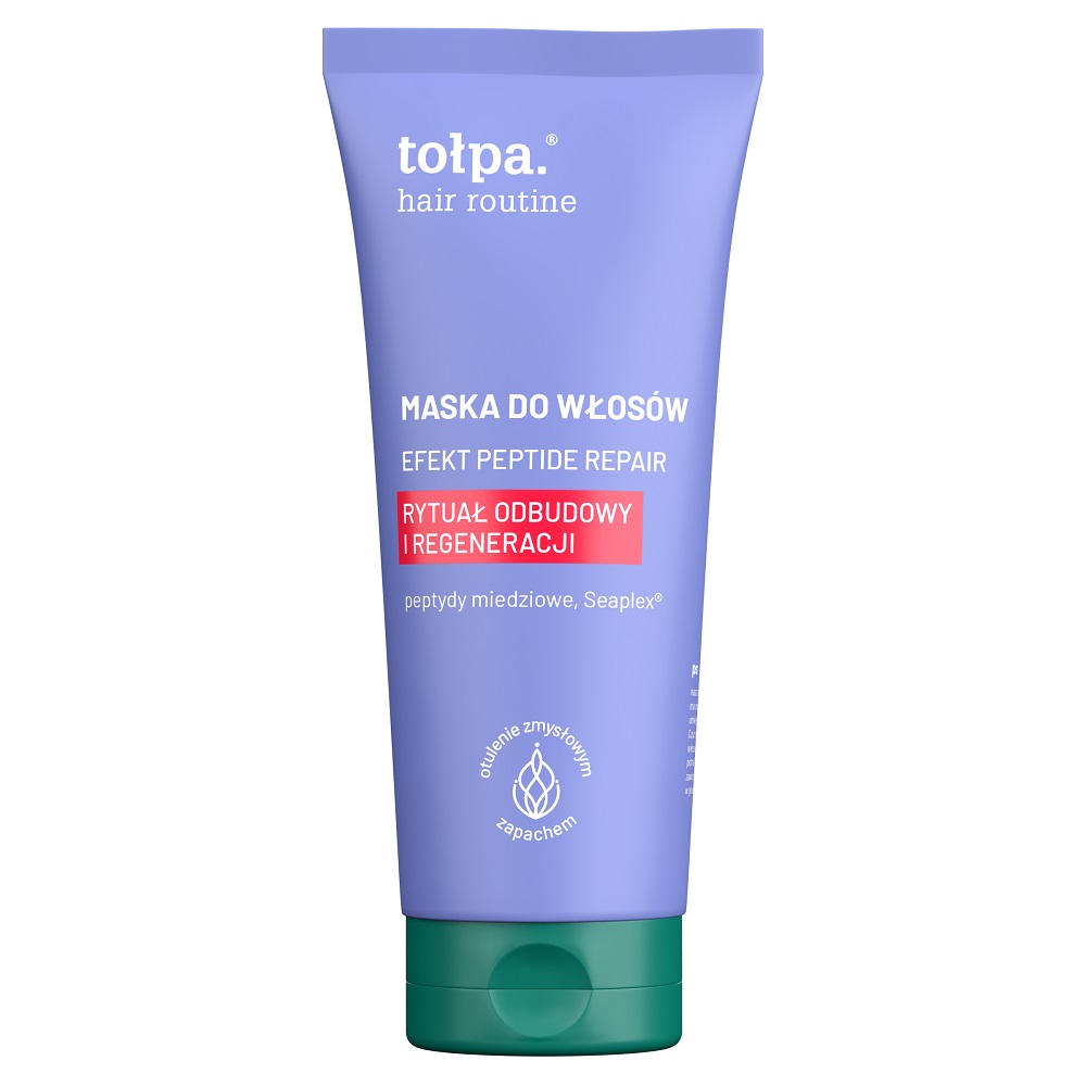Tolpa Hair Routine Maska S Peptidovým Regeneračným účInkom 200ml