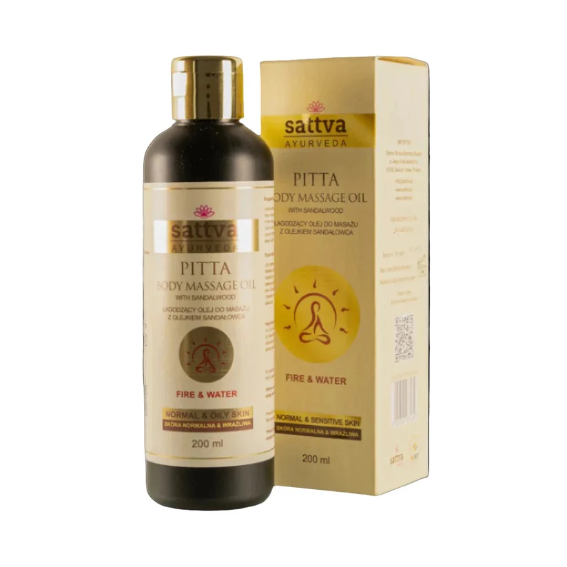 Body Massage Oil Ajurvédsky Masážny Olej Pitta 200 Ml