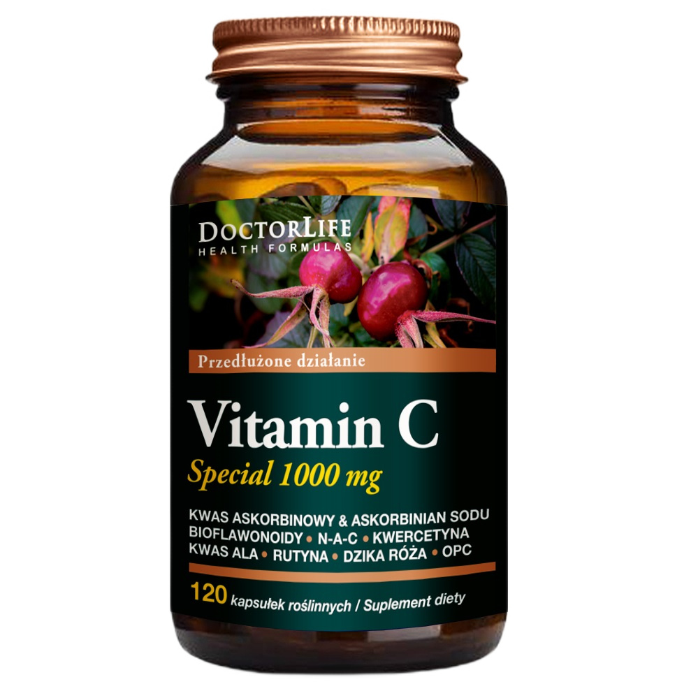 Vitamín C Special 1000 Mg Doplnok Stravy S Predĺženým Uvoľňovaním 120 Kapsúl