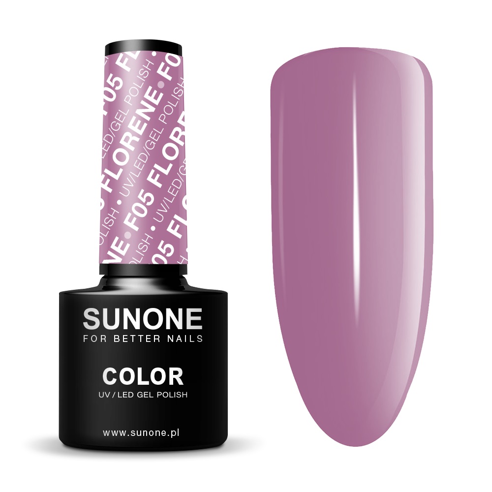 UV/LED Gel Polish Color Hybridný Lak F05 Florene 5ml