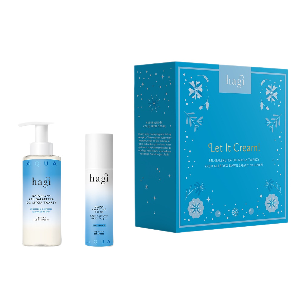 Nech Je To Cream! Aqua Zone Hydratačný Denný Krém 50ml + žElé-gél Na Umývanie Tváre 150ml