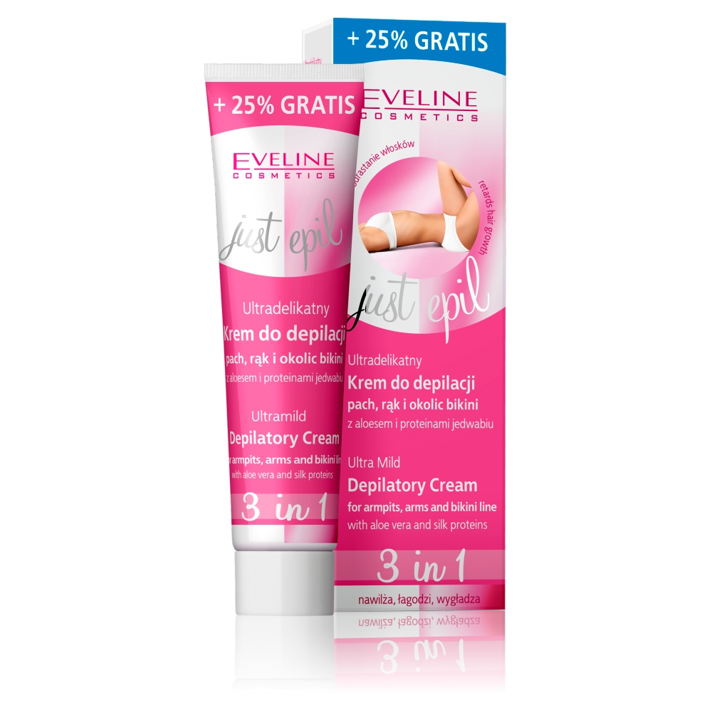 Just Epil Ultra-mild Krém Na Depiláciu Podpazušia A Oblasti Bikín 125 Ml