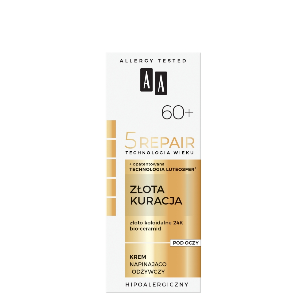 Age Technology 5Repair 60+ Golden Treatment Spevňujúci A Revitalizačný Očný Krém 15ml