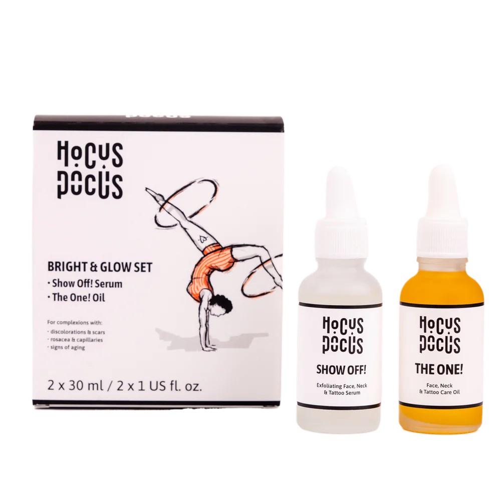 Bright Amp; Glow Mikroexfoliačné Sérum Na Tvár 30ml + Olej Na Starostlivosť O Pleť 30ml