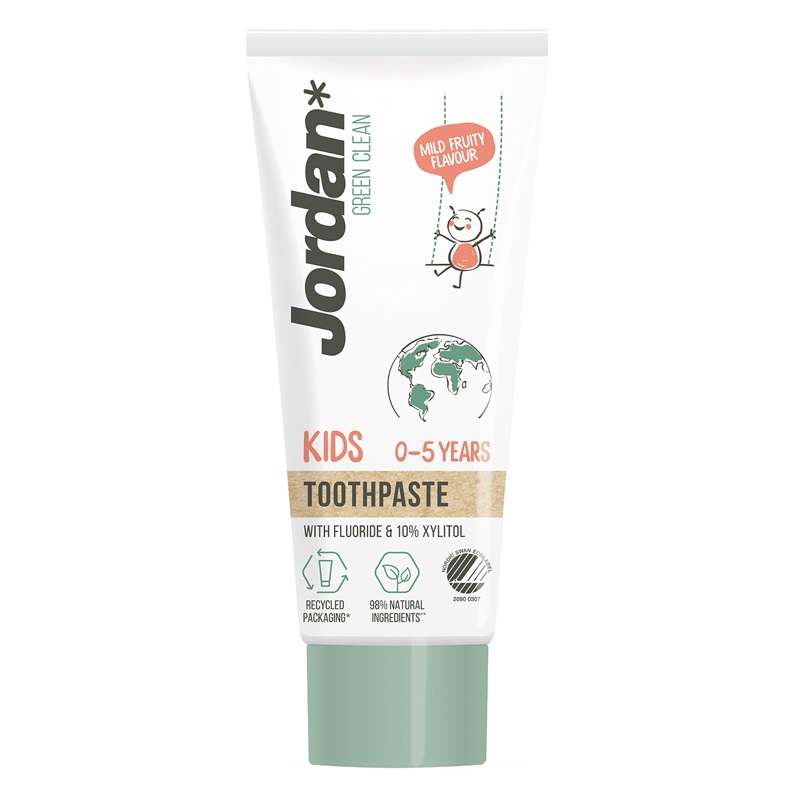 Jordánsko, Ekologická Zubná Pasta Green Clean Pre Deti Od 0 Do 5 Rokov 50 Ml