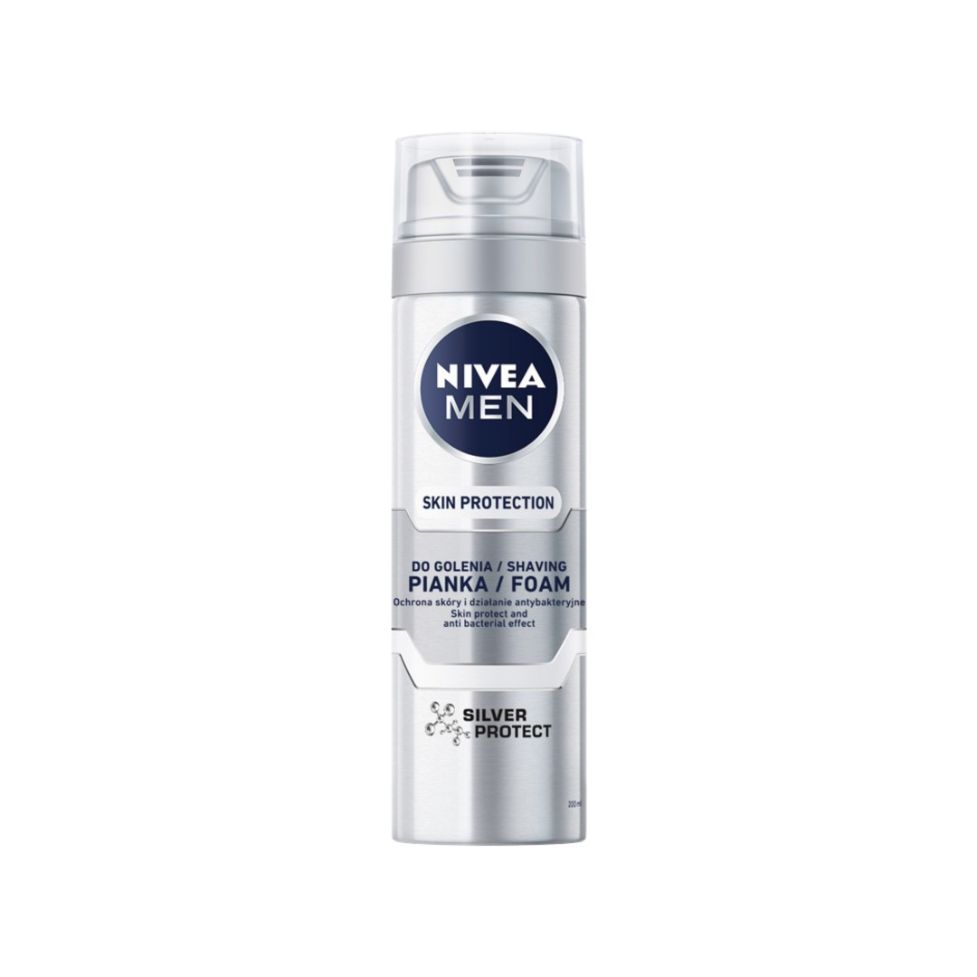 Pena Na Holenie Pre Mužov Silver Protect 200 Ml