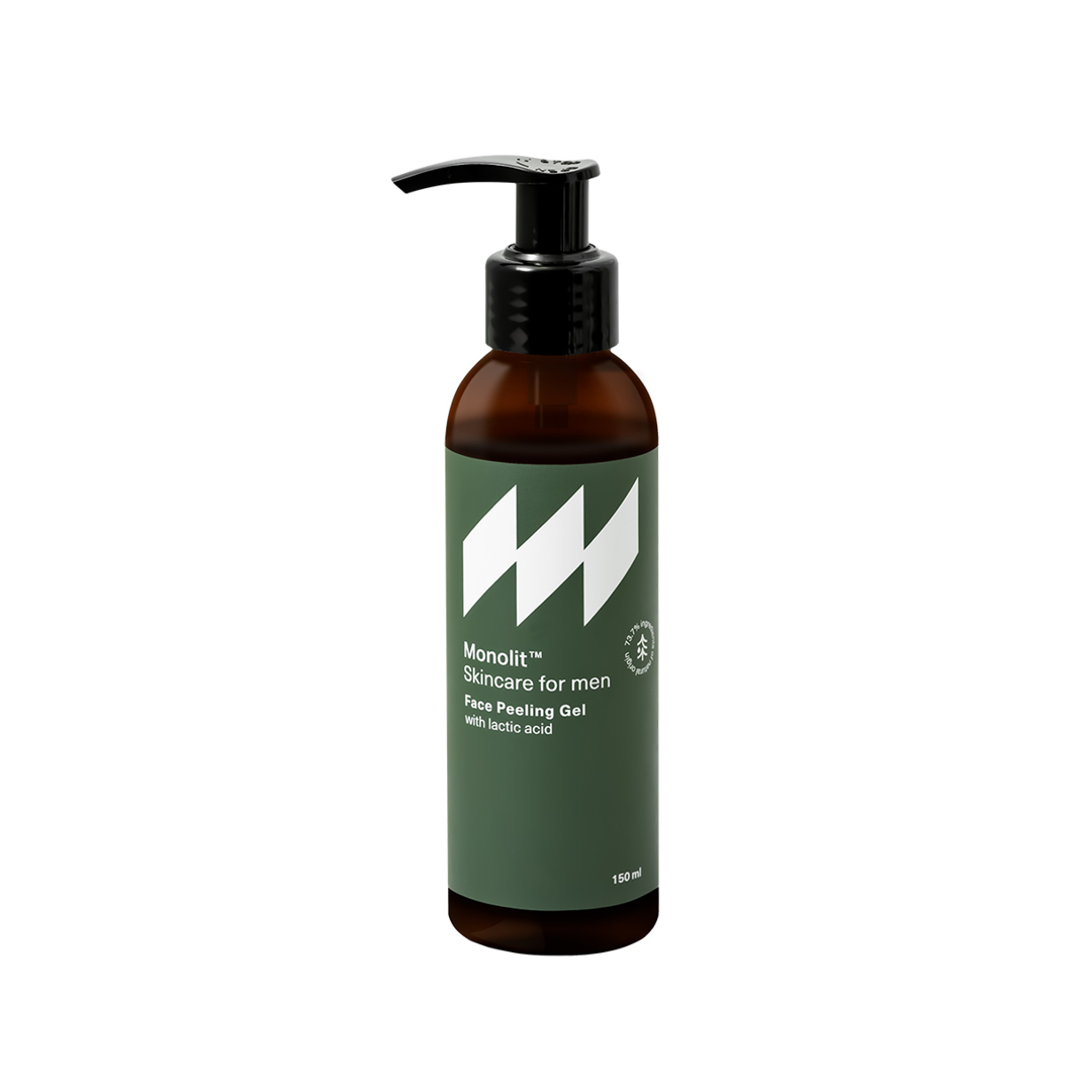Skincare For Men Peelingový Gél Na Tvár S Kyselinou Mliečnou 150ml