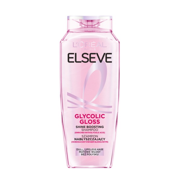 Elseve Glycolic Gloss šAmpón Na Matné Vlasy 400 Ml