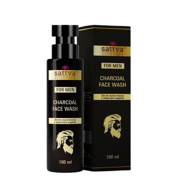 For Men čIstiaci Gél Na Tvár S Aktívnym Uhlím 100 Ml