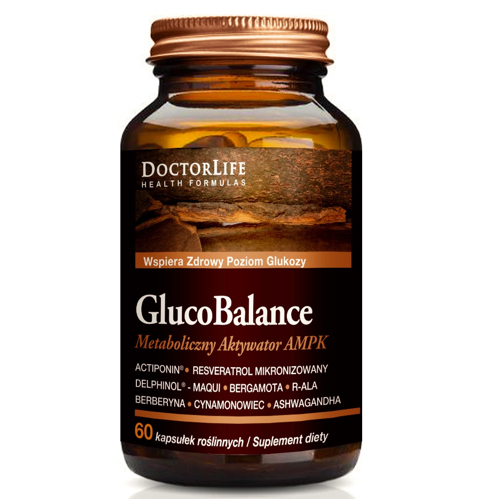 GlucoBalance Doplnok Stravy Na Starostlivosť O Hladinu Glukózy 60 Kapsúl