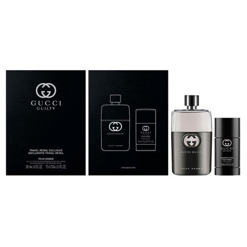 Guilty Pour Homme Sada Toaletná Voda V Spreji 90ml + Dezodorant 75ml
