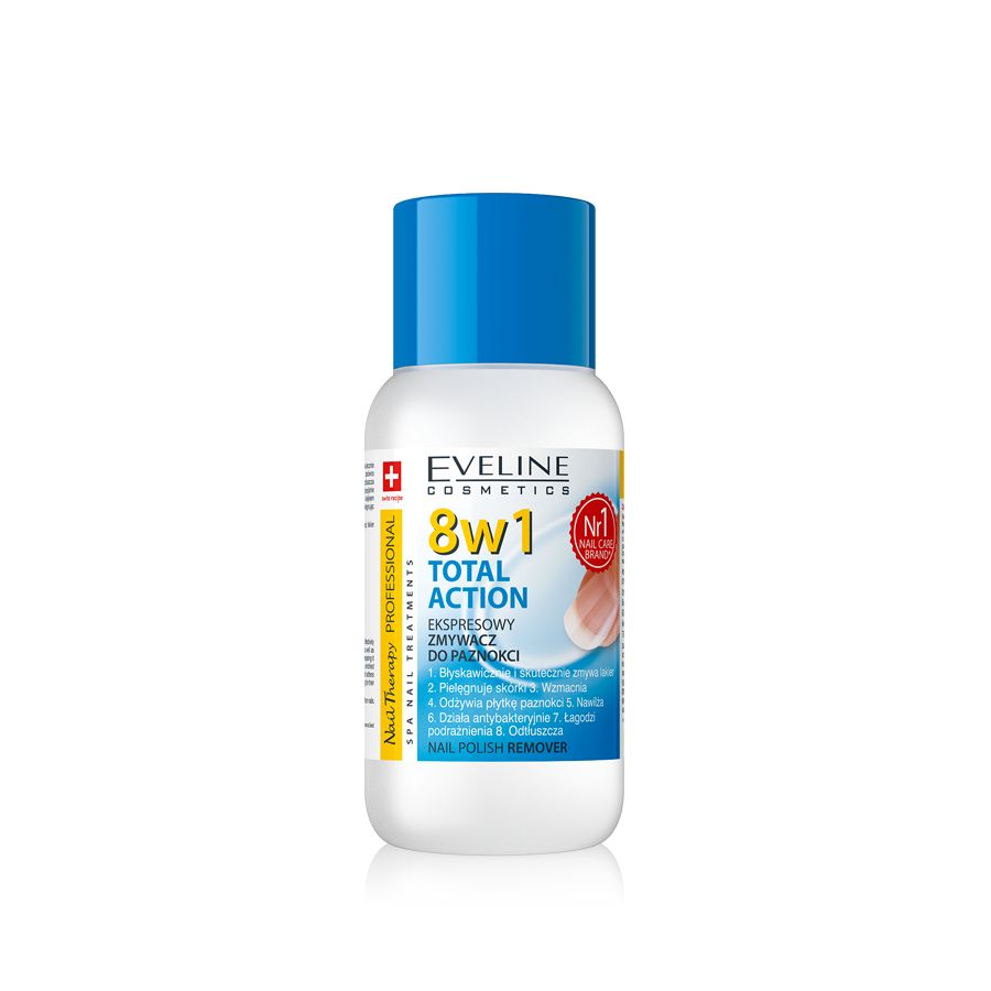 Nail Therapy Professional Total Action 8v1 Expresný Odstraňovač Laku Na Nechty 150ml