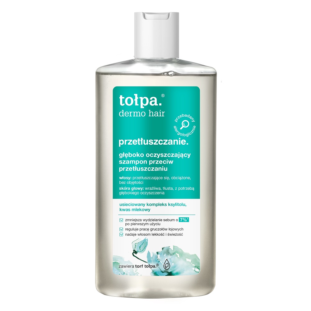 Tolpa, Dermo Hair Hĺbkovo čIstiaci šAmpón Proti Mastnote 250ml