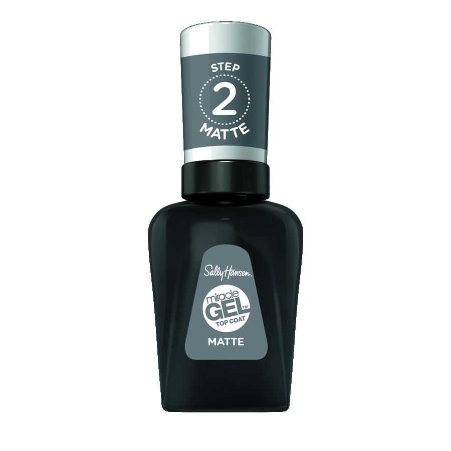 Miracle Gel Top Coat Matte Matný Vrchný Lak 14,7 Ml