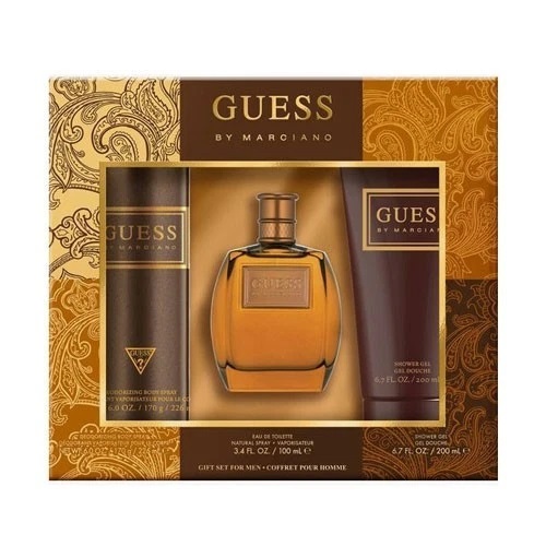 Guess By Marciano For Men Sada Marciano: Toaletná Voda V Spreji 100 Ml + Sprchový Gél 200 Ml + Dezodorant V Spreji 226 Ml