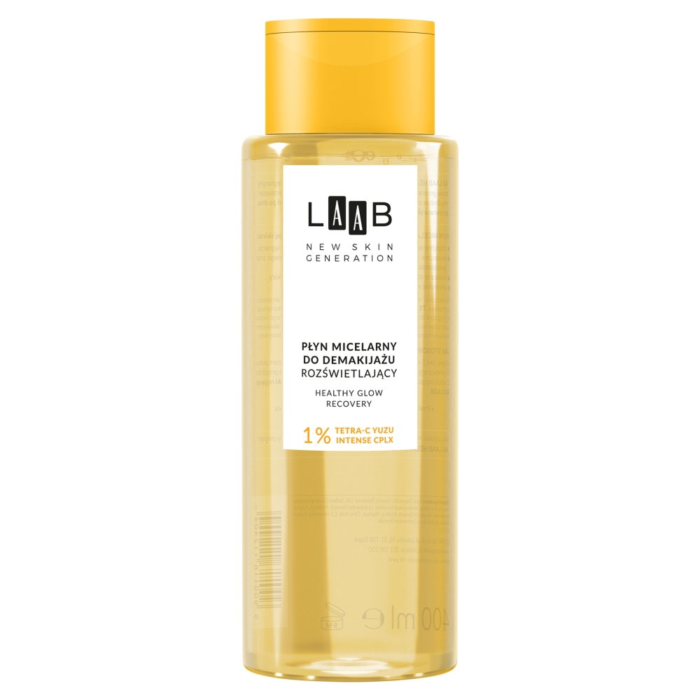 LAAB HEALTHY GLOW RECOVERY LAAB Tetra-C Yuzu Illuminating Micellar Makeup Remover 400ml