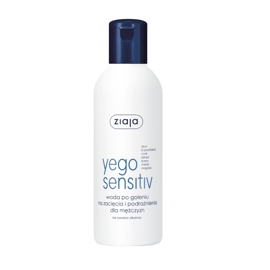 Yego Sensitiv Voda Po Holení Na Rezné Rany A Podráždenie Pre Mužov 200ml