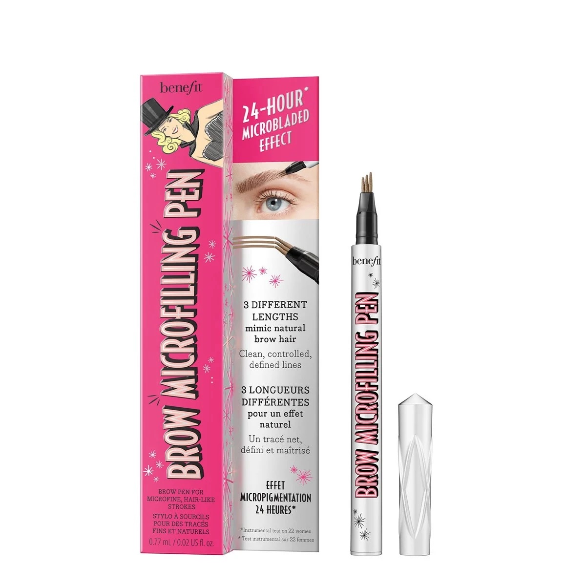 Brow Microfilling Pen Pero Na Obočie 2 Blonde 0,77 G 0.77 g