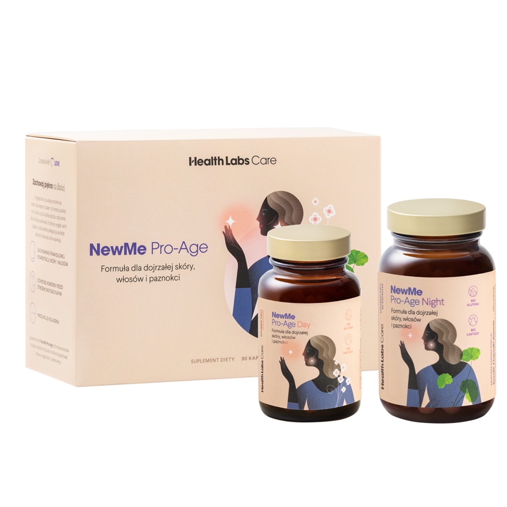 NewMe Pro Age NewMe Pro-Age DayNight Formula Pre Zrelú Pleť Vlasy A Nechty Doplnok Stravy