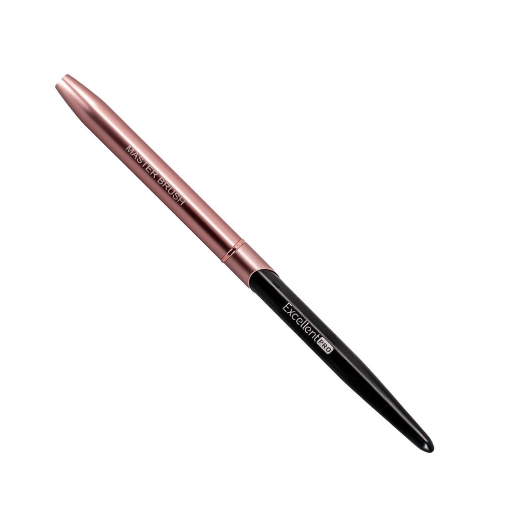Master Brush Pędzelki Master Brush – šTetec Na Gél, Oválny #4, Ružovo-čierny