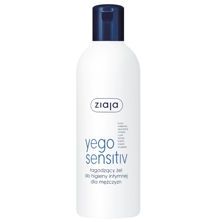 Yego Sensitiv Upokojujúci Gél Na Intímnu Hygienu Pre Mužov 300ml