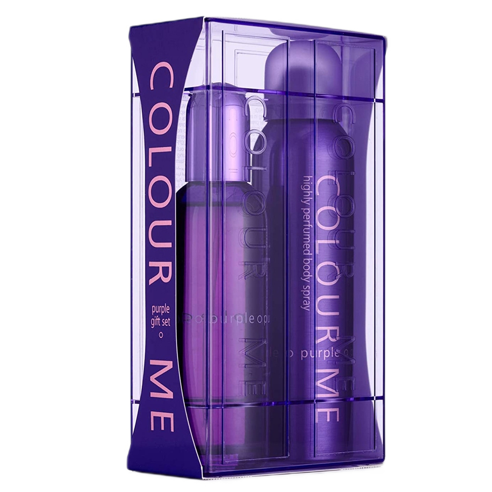 Colour Me Purple Sada: Parfémovaná Voda V Spreji 100 Ml + Parfémovaný Telový Sprej 150 Ml