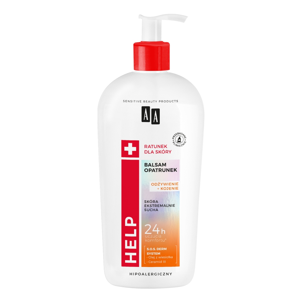 Help Telový Balzam Vyživujúci Pre Extrémne Suchú Pokožku 400ml