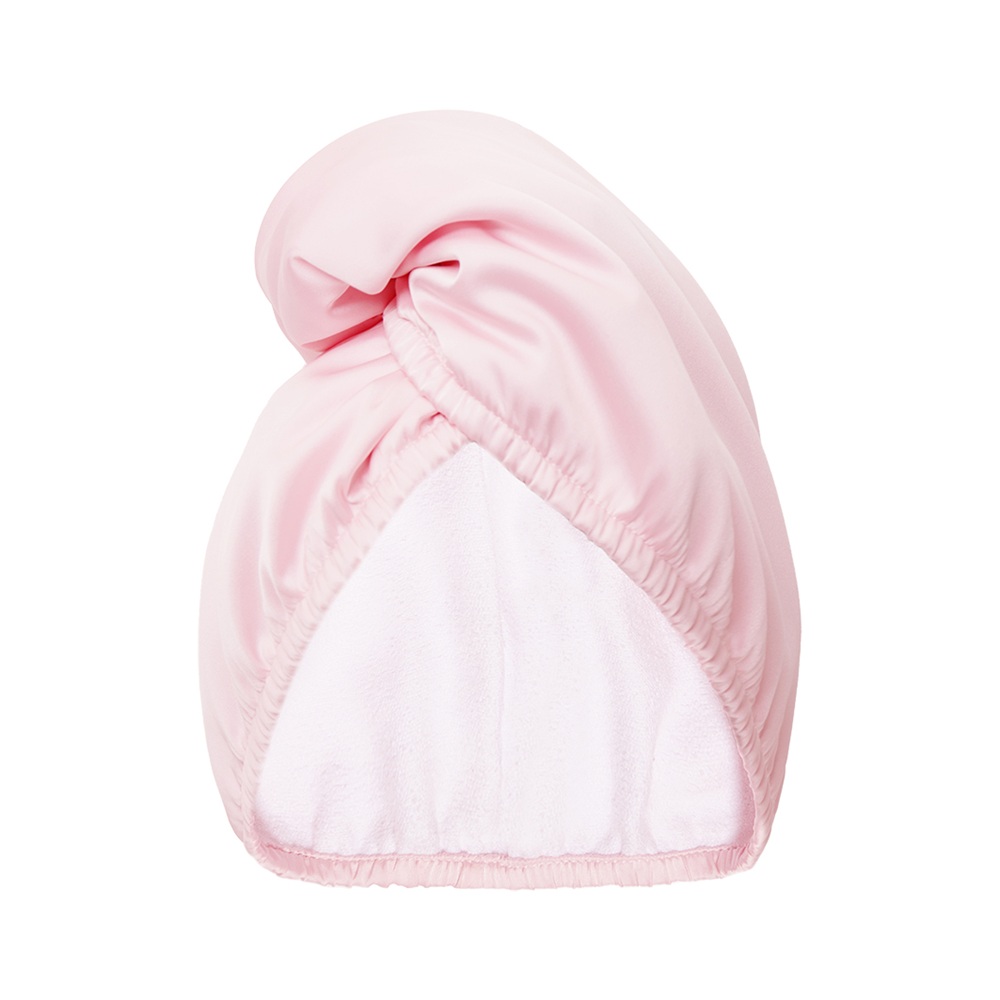 Double-sided Satin Hair Towel Wrap Obojstranný Turban Na Vlasy Z Mikrovlákna A Vegánske…