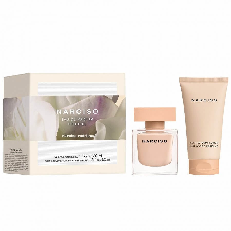 Narciso Poudree Sada: Parfémová Voda V Spreji 30 Ml + Telový Balzam 50 Ml