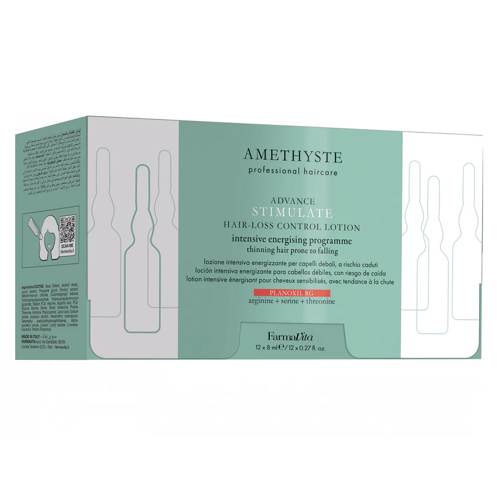 Amethyste Advance Stimulate Krém Na Stimuláciu Rastu Vlasov 12x8ml