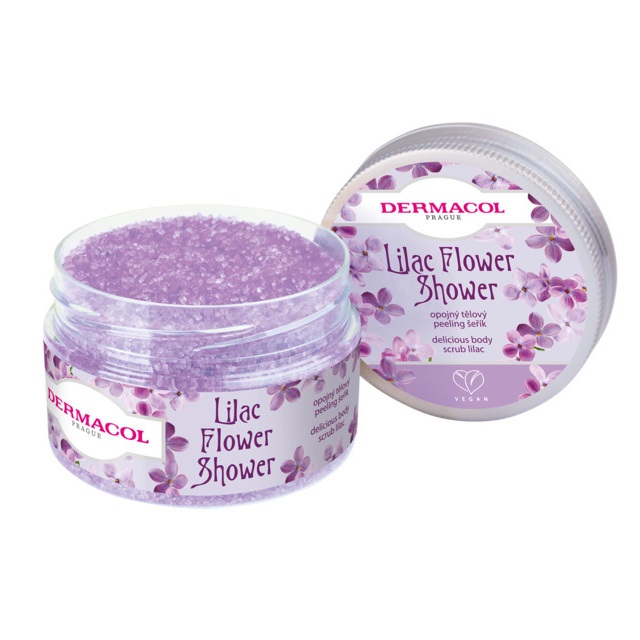 Kvetinový Telový Peeling Lilac 200g