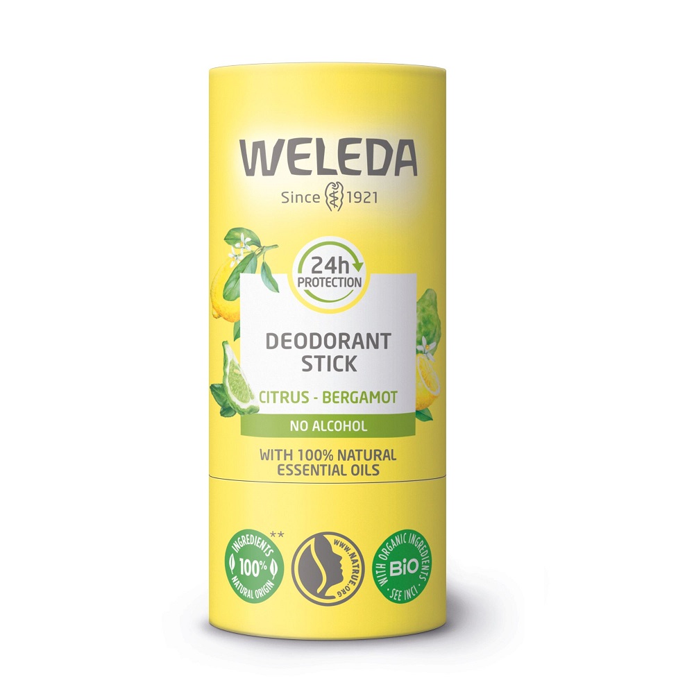 Dezodoranty W Sztyfcie Dezodorant V Tyčinke S Vôňou Citróna A Bergamotu, 50 G