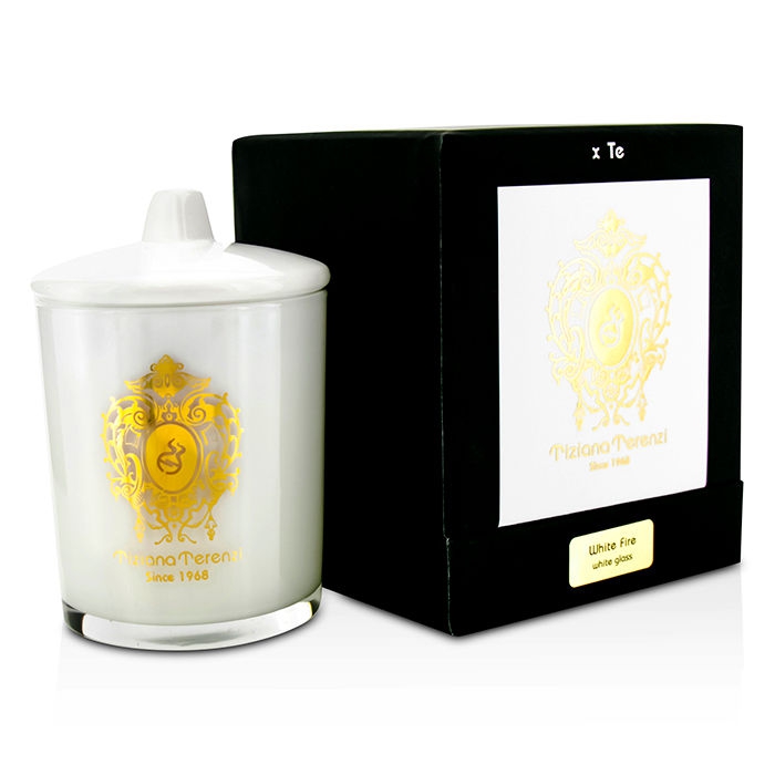 White Fire Vonná Sviečka White Glass 170 G