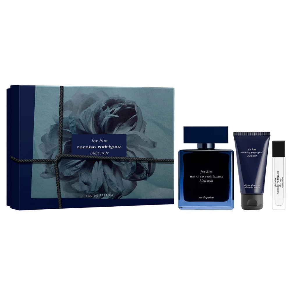 For Him Bleu Noir Eau De For Him Bleu Noir Sada + Sprchový Gél +