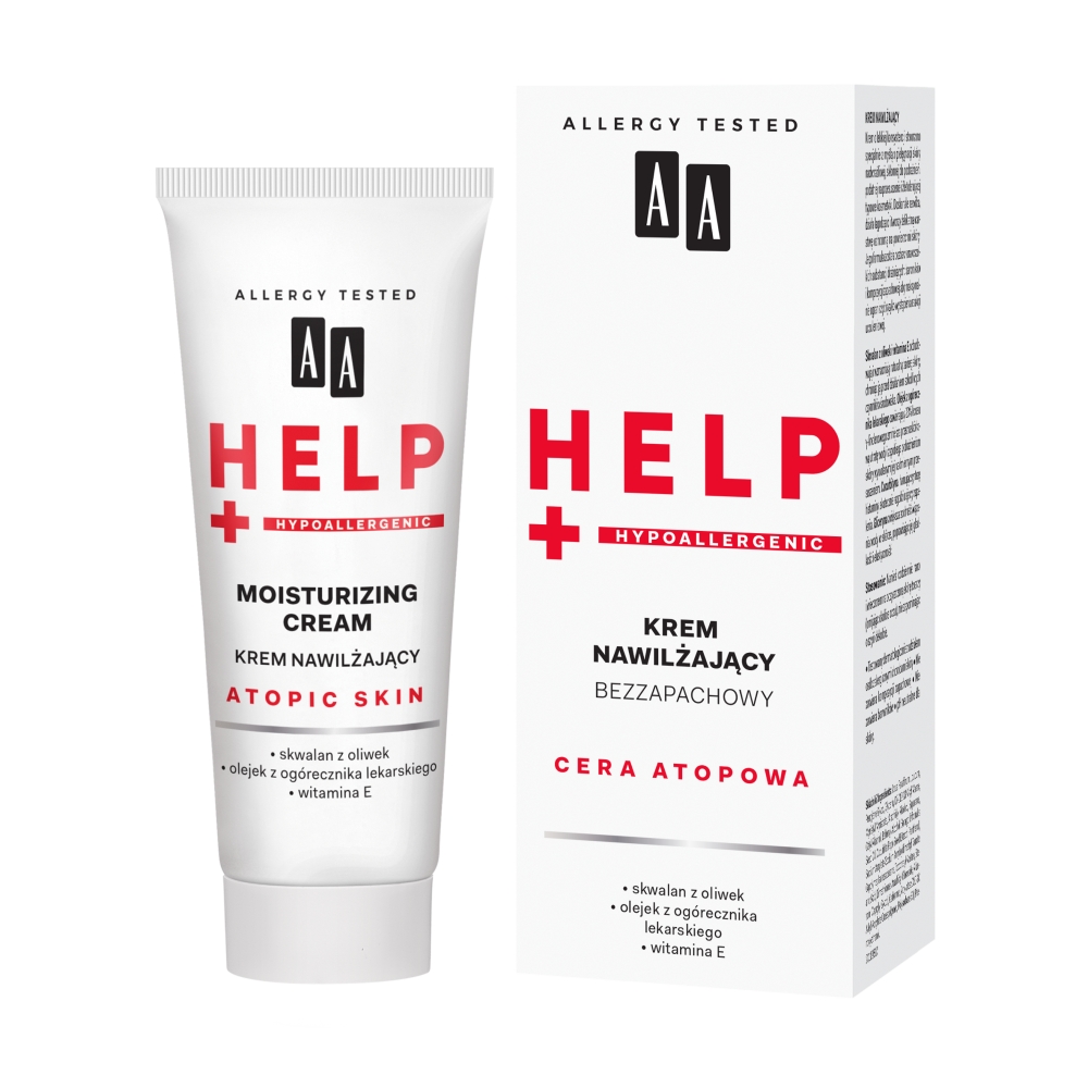 Help Atopická Pokožka Hydratačný Krém Bez Vône 50ml